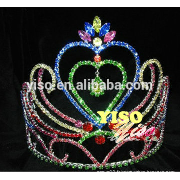 Groupe de cheveux en strass décoré filles tiara